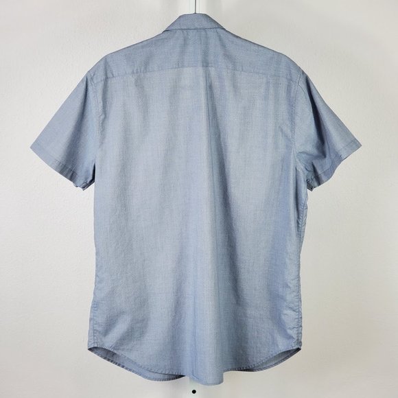 THEORY zack casual shirt gray Sz XL - Picture 3 of 6